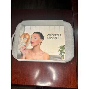 Cleopatra LED Light Therapy Mask Reduces Wrinkles & Improves Skin Tone
